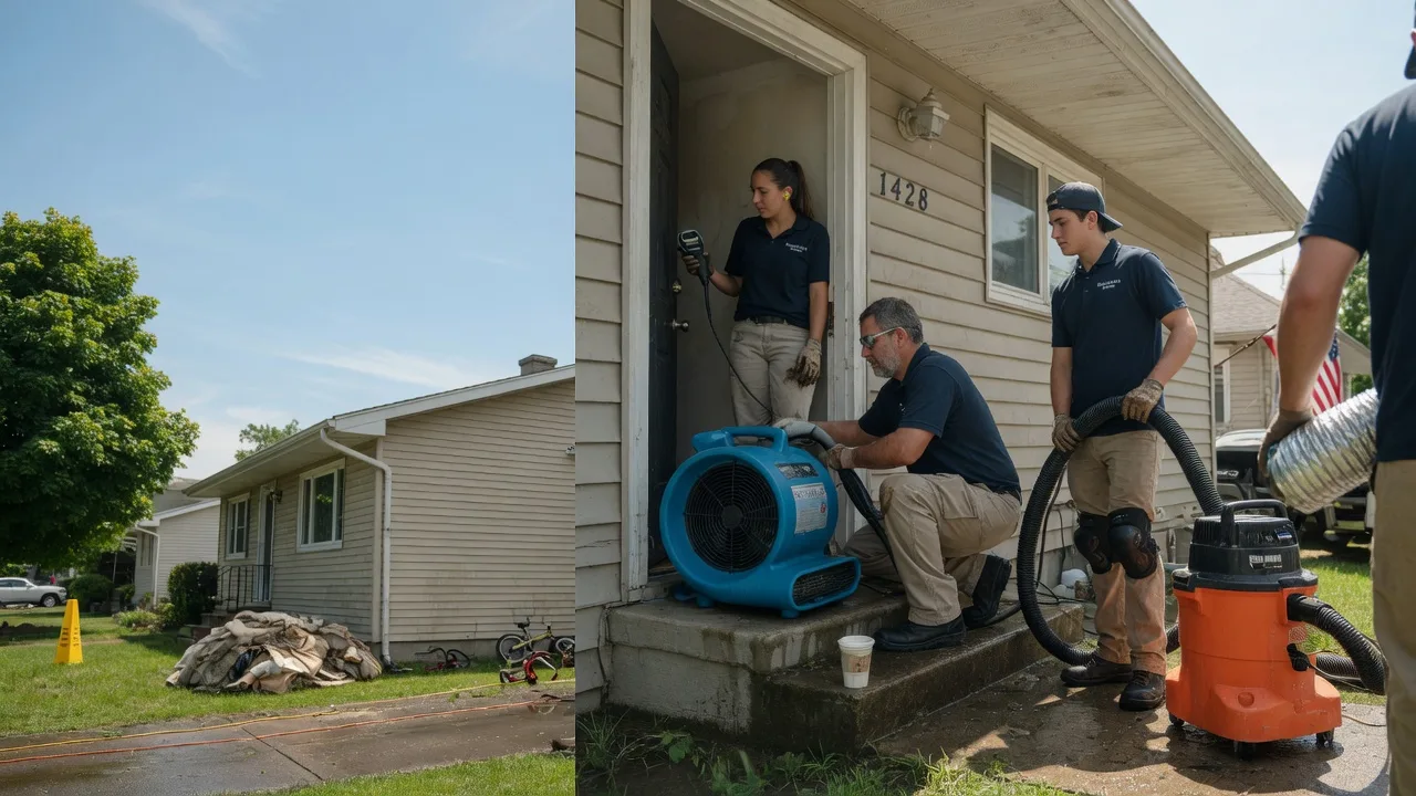 Water Damage Restoration in Oreana, IL near me
